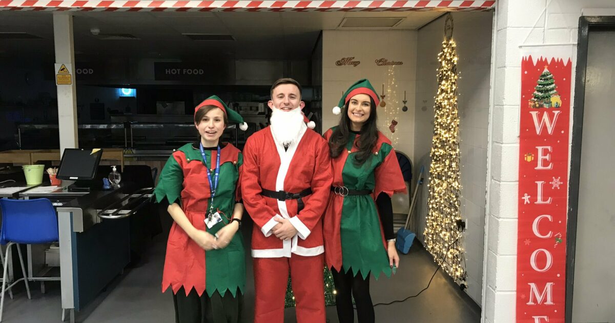 Dixons Fazakerley Academy Christmas lunch with the local community